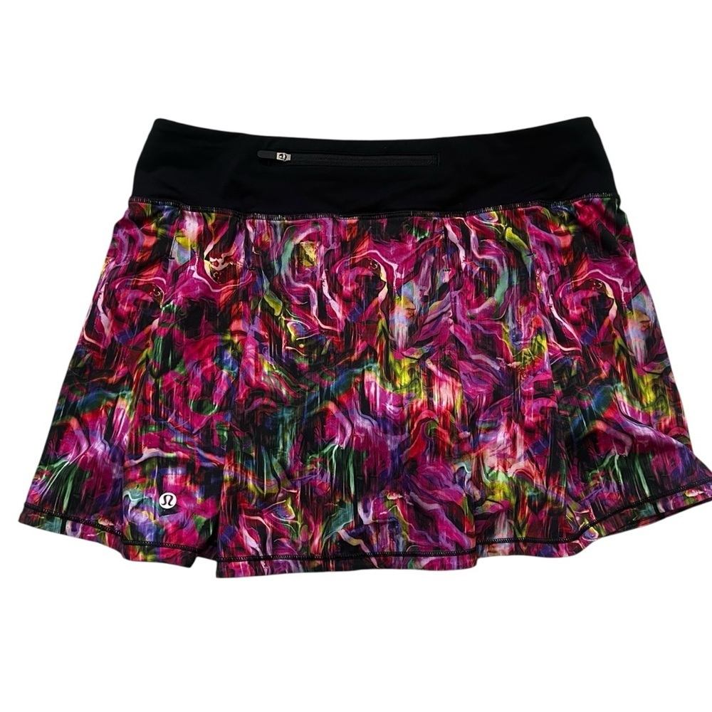 Lululemon Pace Rival Mid Rise Skirt EUC 8